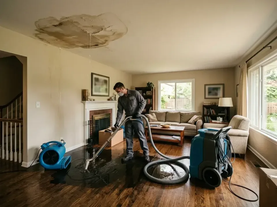 attic-pipe-burst-ceiling-drip-008 — frequently asked questions, Water Damage Restoration & Carpet Care in Carrollton, GA